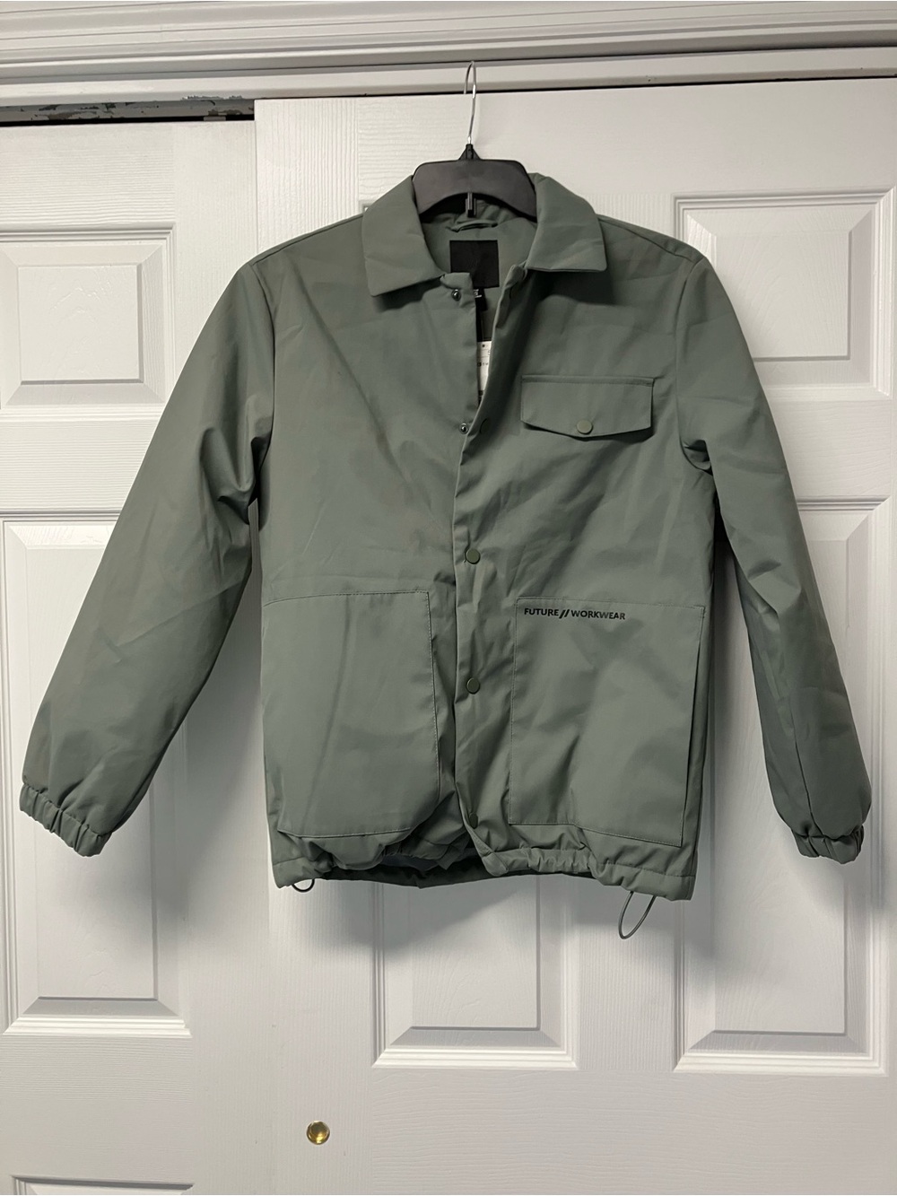 H&M Sage Green Utility Work Jacket